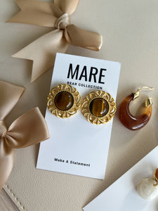 “Into the Sunset” Gold Studs