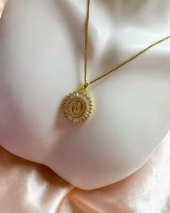 “Blessed” Gold Necklace