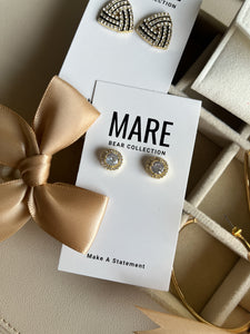 “Say Nothing” Gold Studs