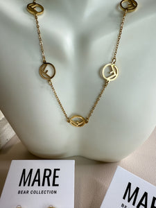 "Golden Whisper" Gold Necklace