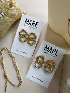 "Glow Getter" Gold Earrings