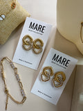 "Glow Getter" Gold Earrings