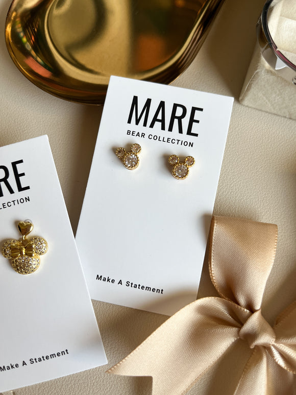 “Disney Magic” Gold Studs