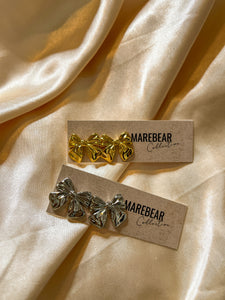 “Pretty Bow” Bow Earrings