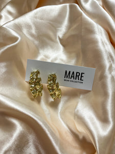 “Rain On Me” Gold Earrings