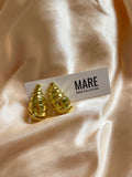 “Sugar Coated” Gold Earrings