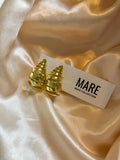 “Sugar Coated” Gold Earrings