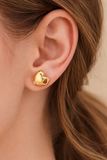 'Elise' Heart Studs