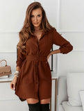 “Layla” Shirt Dress