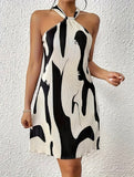 “All For Fun” Halter Dress