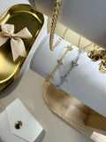 “Enjoy The Moment” Rhinestone Bracelet
