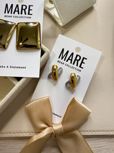 "Late Checkout" Cris-Cross Studs
